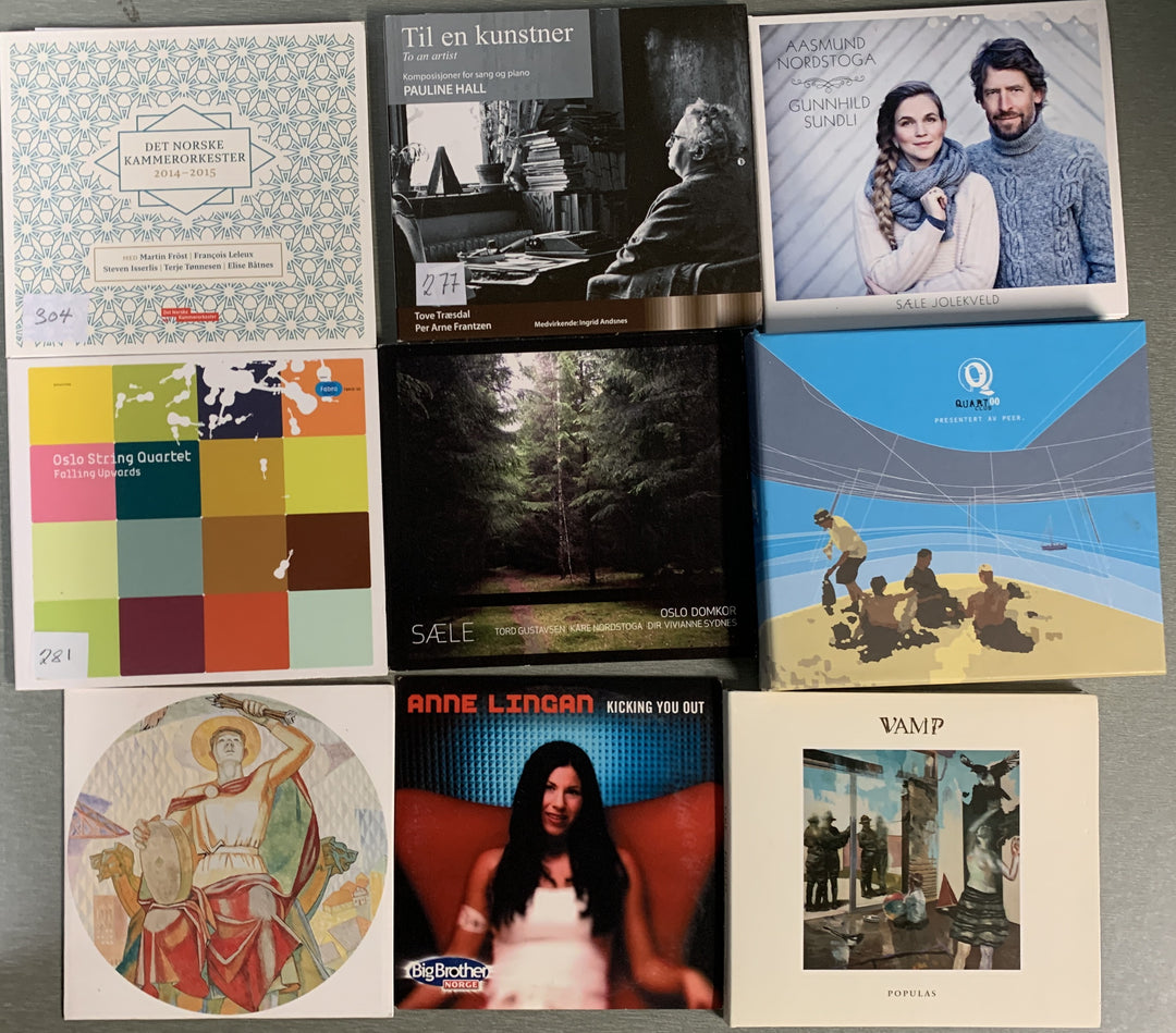Samling Musikk-CD nr. 10