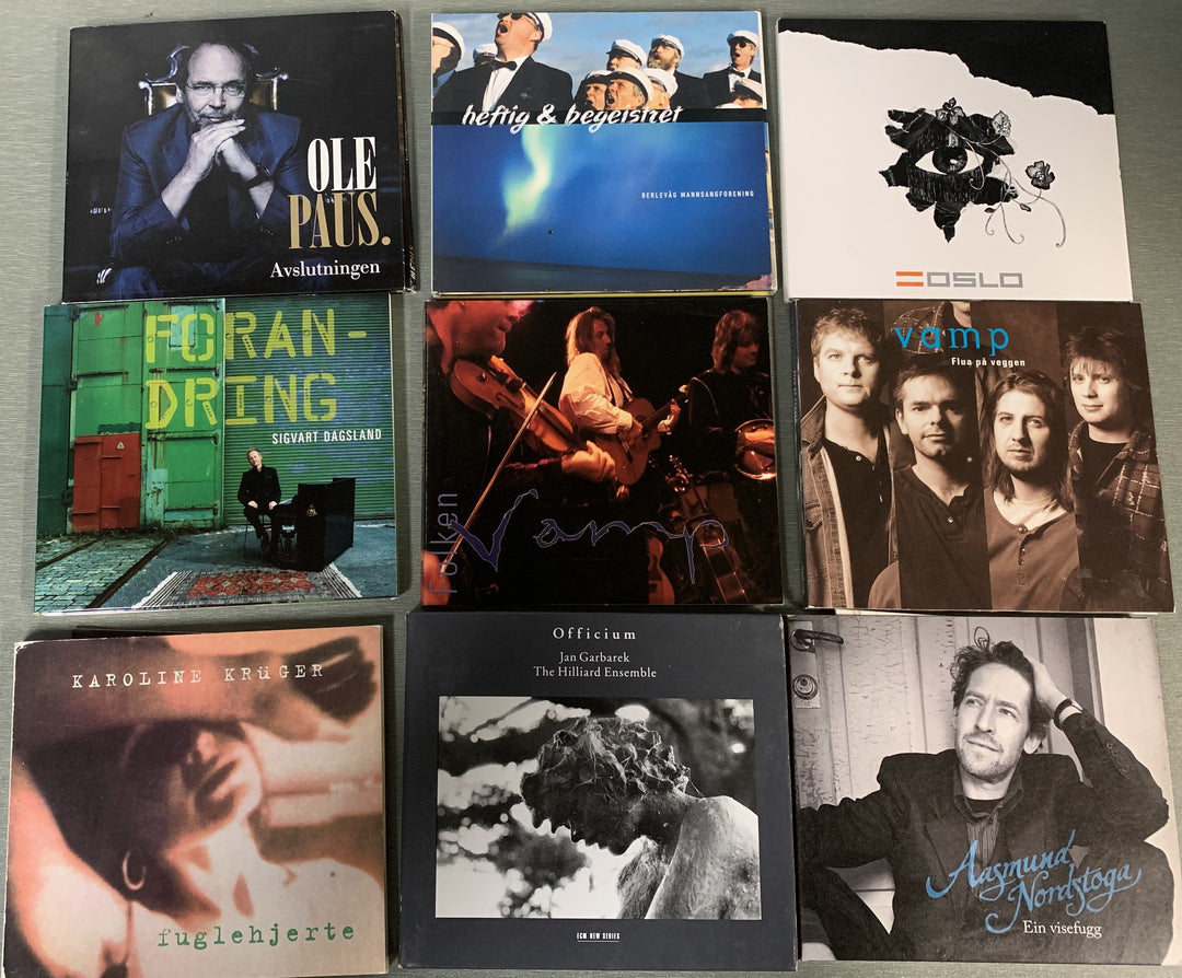 Samling Musikk-CD nr. 12