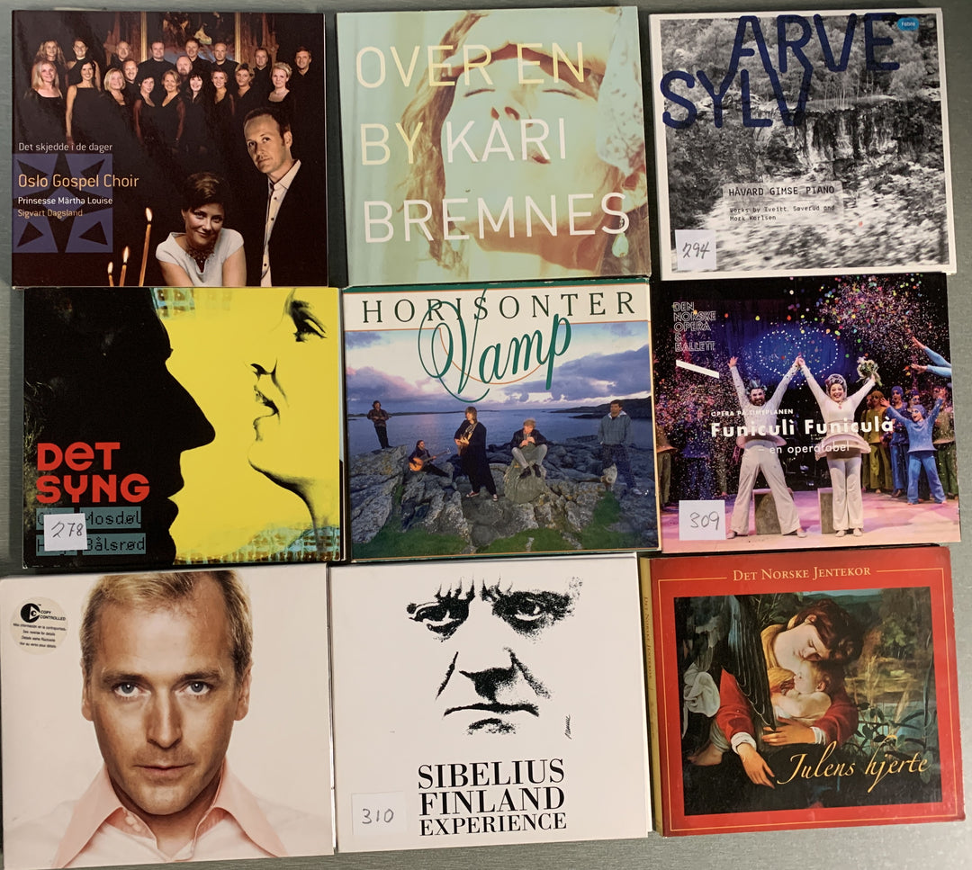Samling Musikk-CD nr. 14