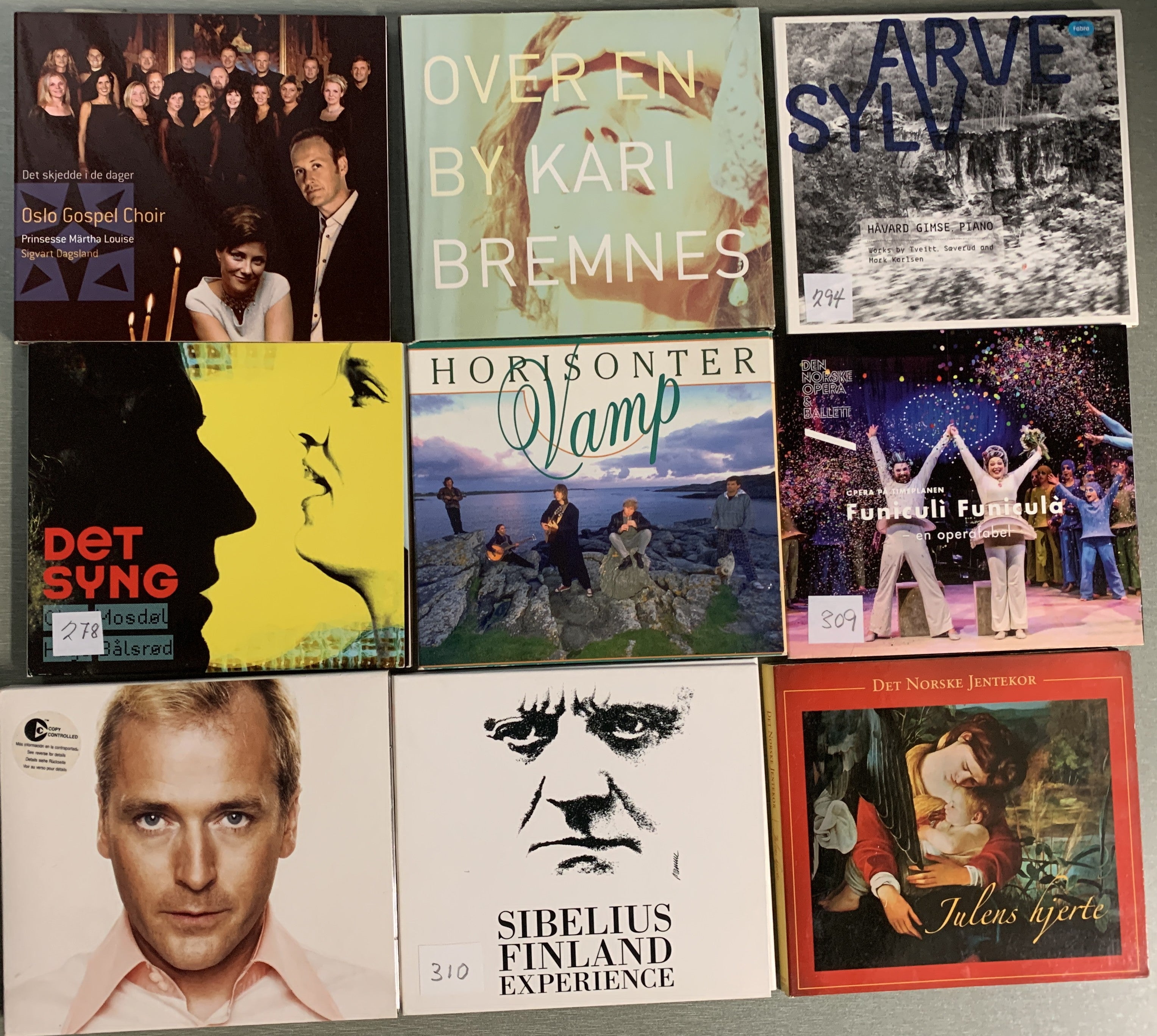 Samling Musikk-CD nr. 14