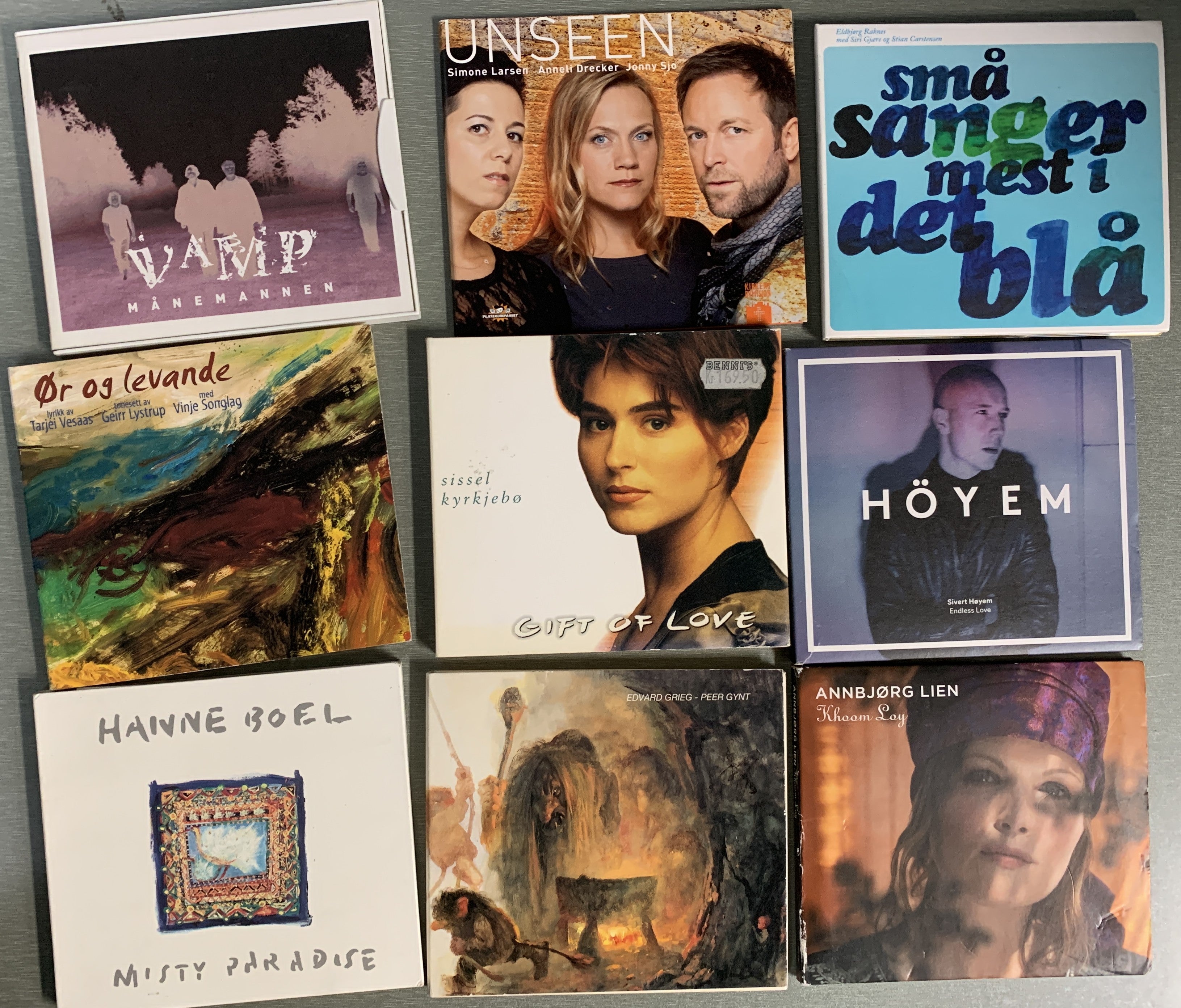 Samling Musikk-CD nr. 17