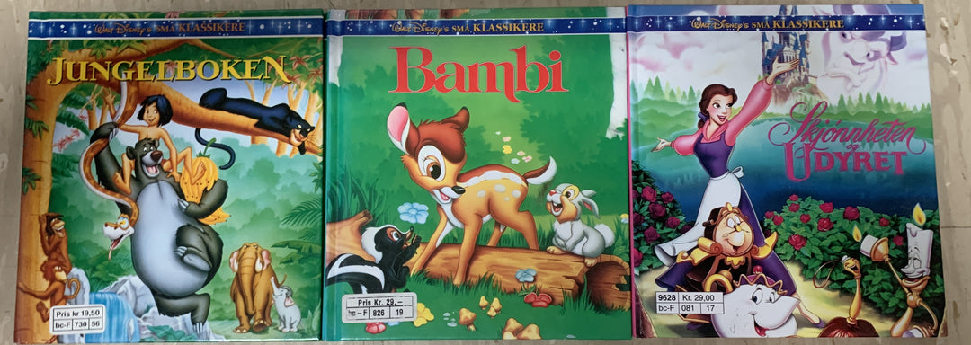 Disney Små Klassikere – Bokpakke