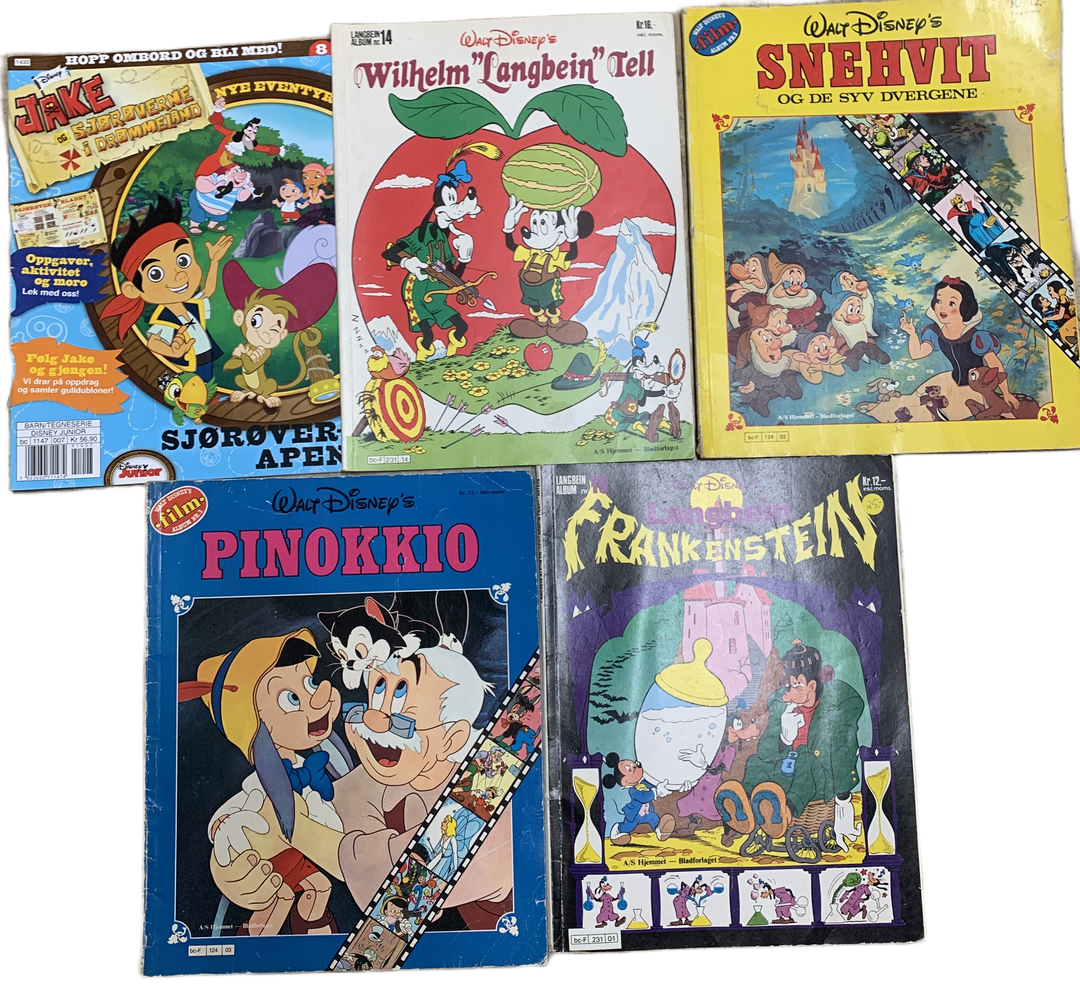Samling Disney og barnealbum