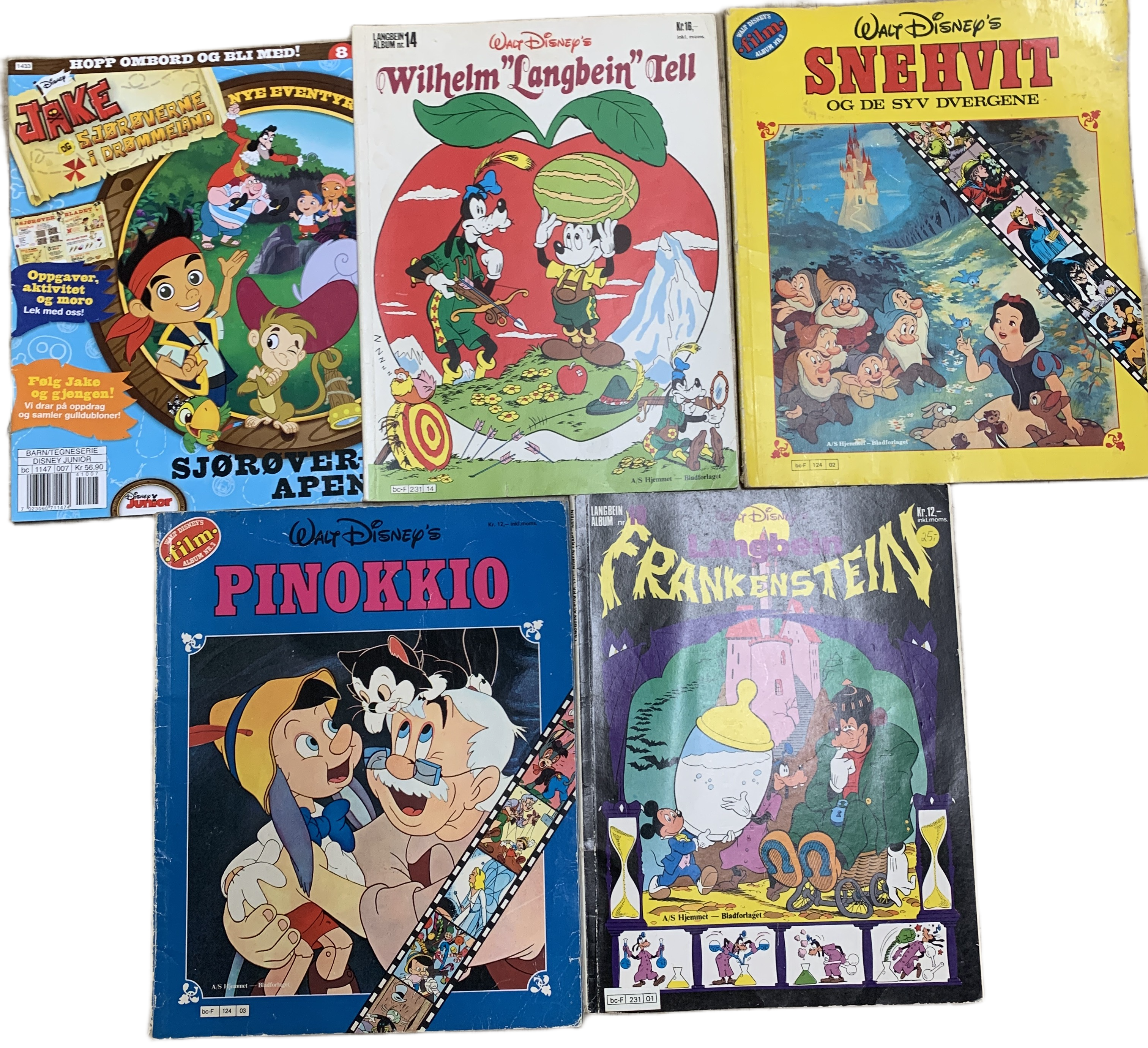Samling Disney og barnealbum