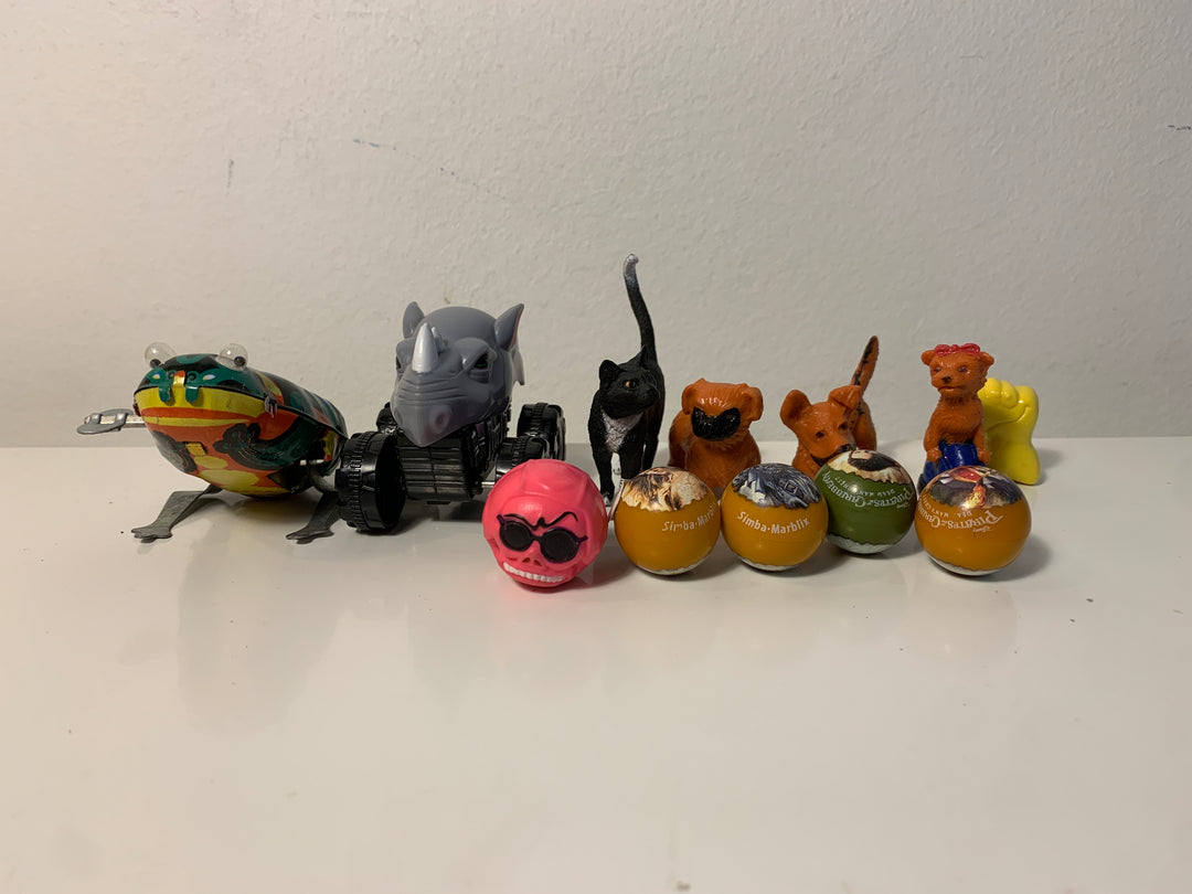Diverse leker og samlefigurer