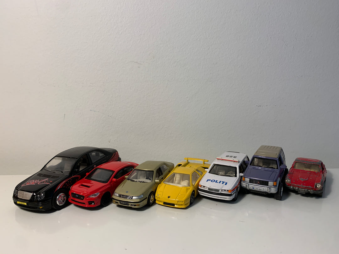 Diverse modellbiler