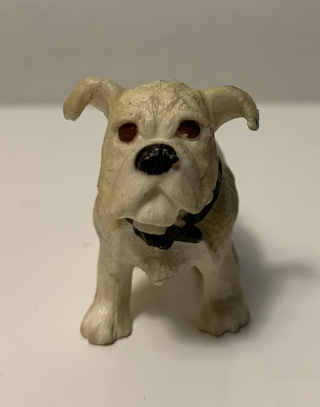 Bulldog plastfigur