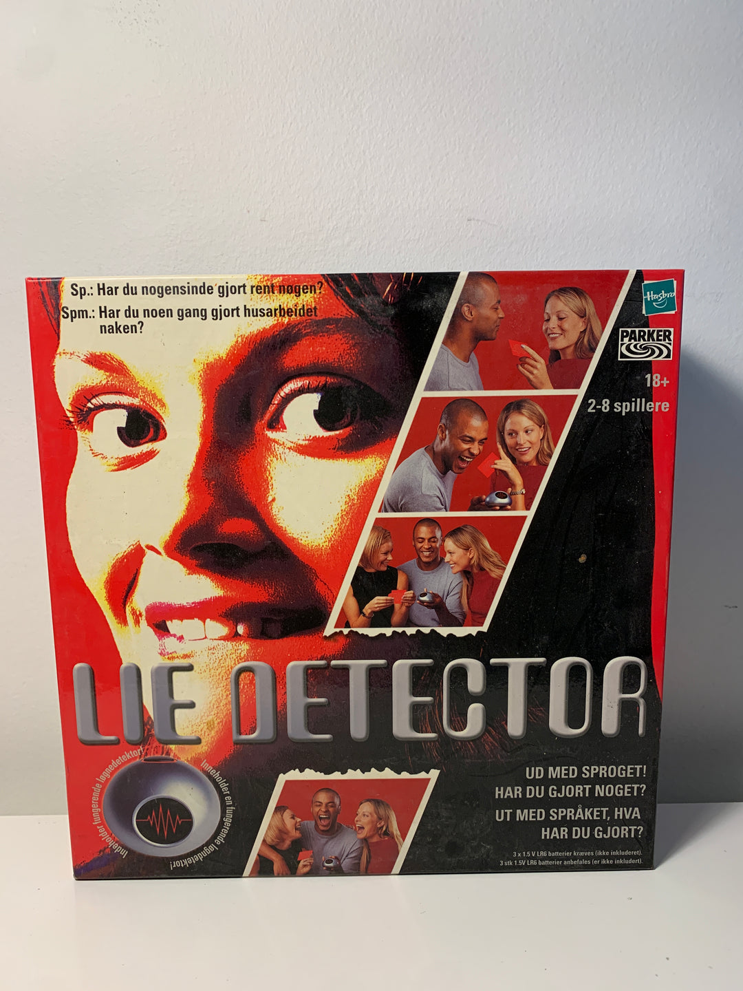 Lie Detector løgndetektor-spill