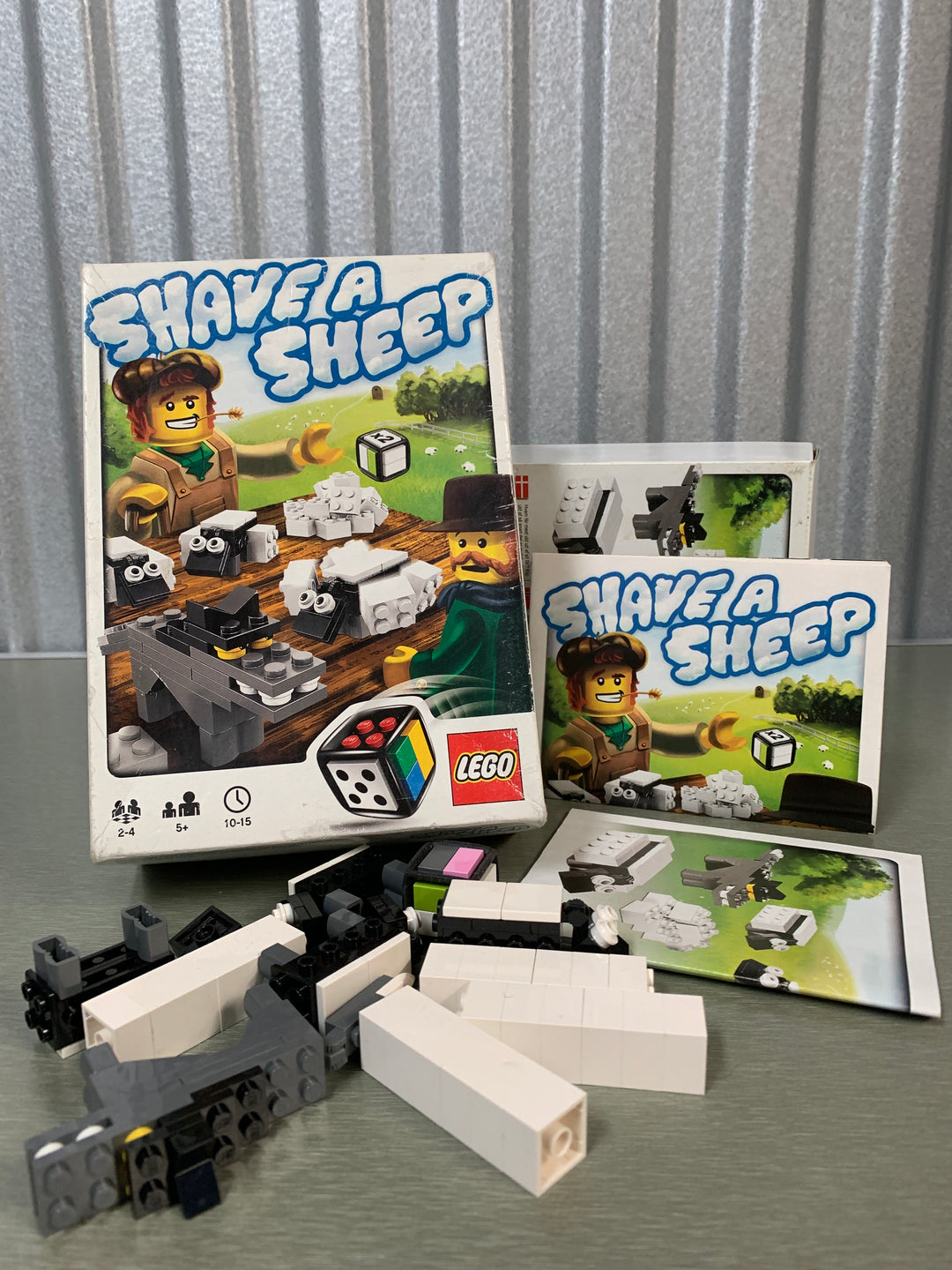 LEGO Games 3845 Shave a Sheep – spill med eske og instruksjoner