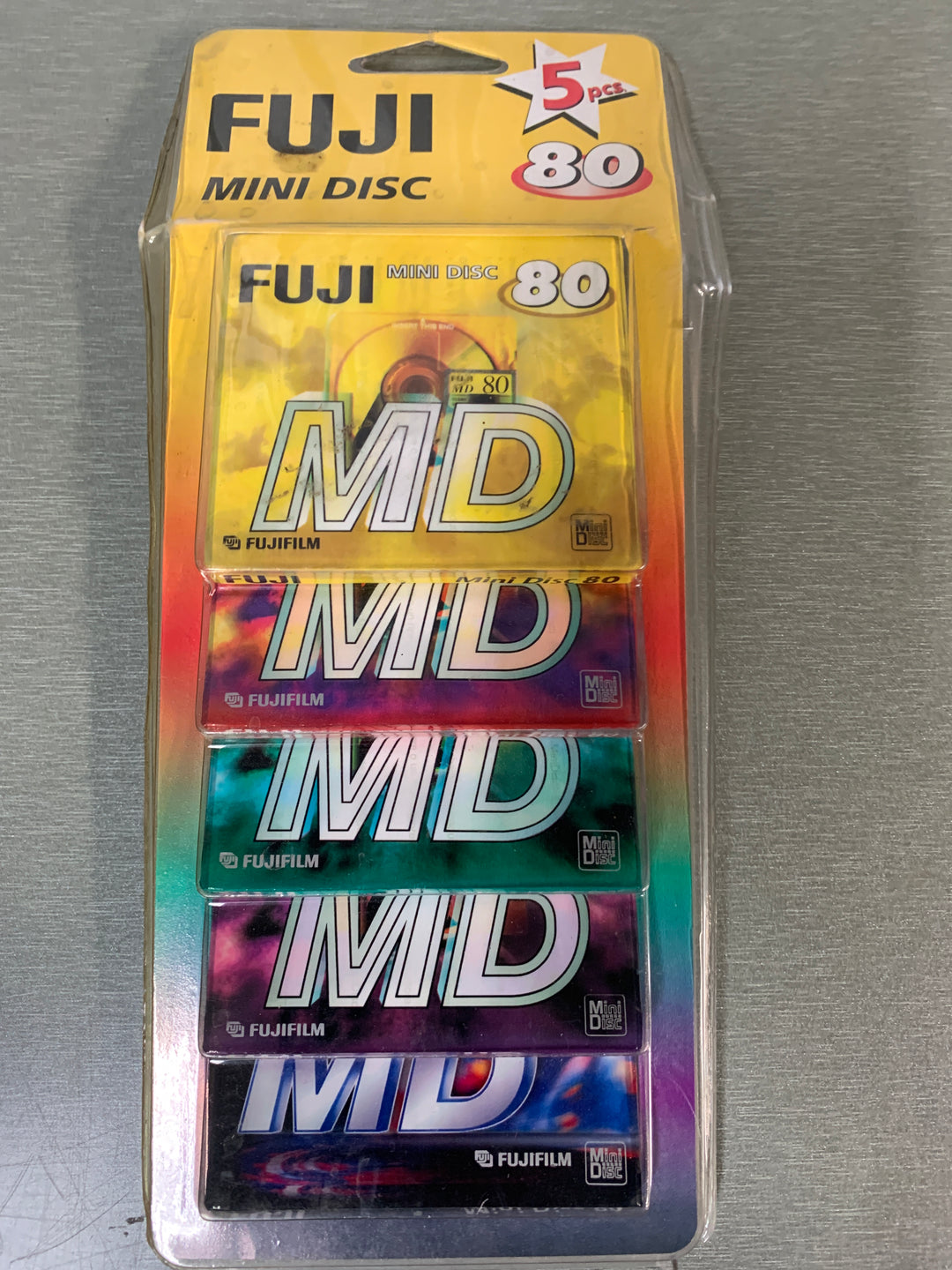Fujifilm MiniDisc MD 80 – 5-pakning