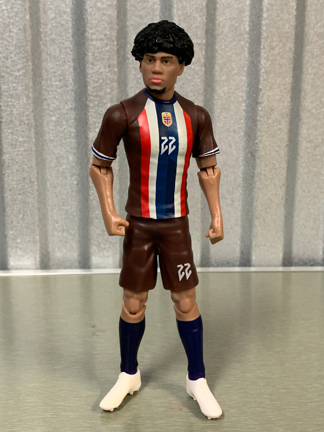 Fotballfigur av Oscar Bobb