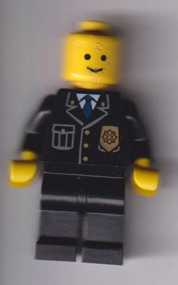 LEGO Classic Town – politibetjent minifigur