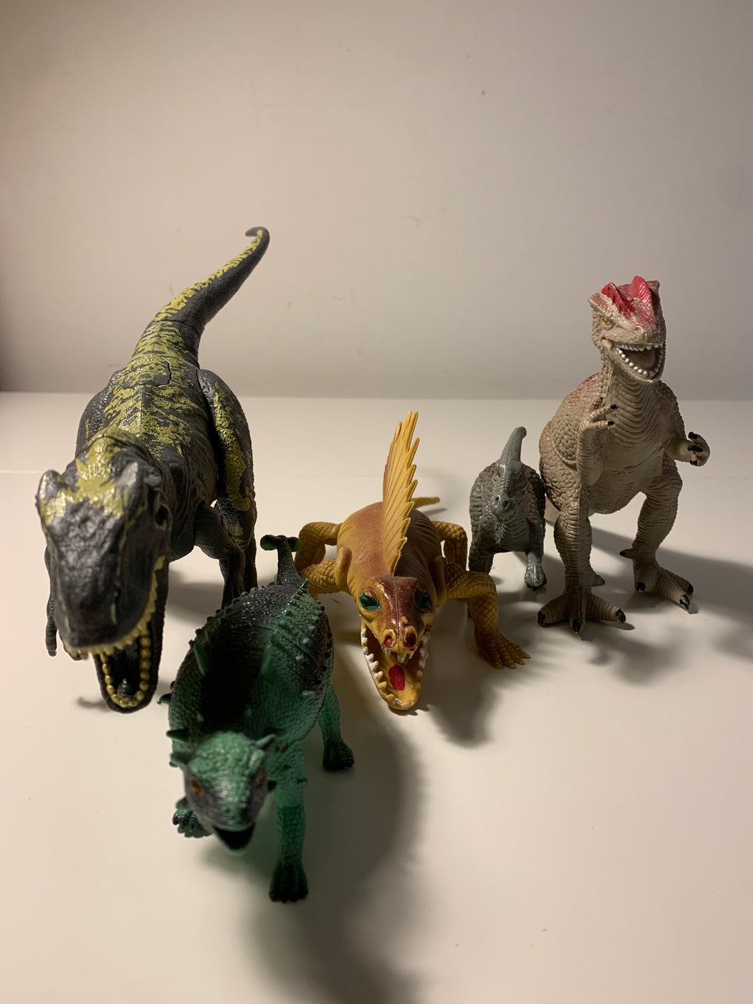 Samling dinosaurfigurer – 5 stk.