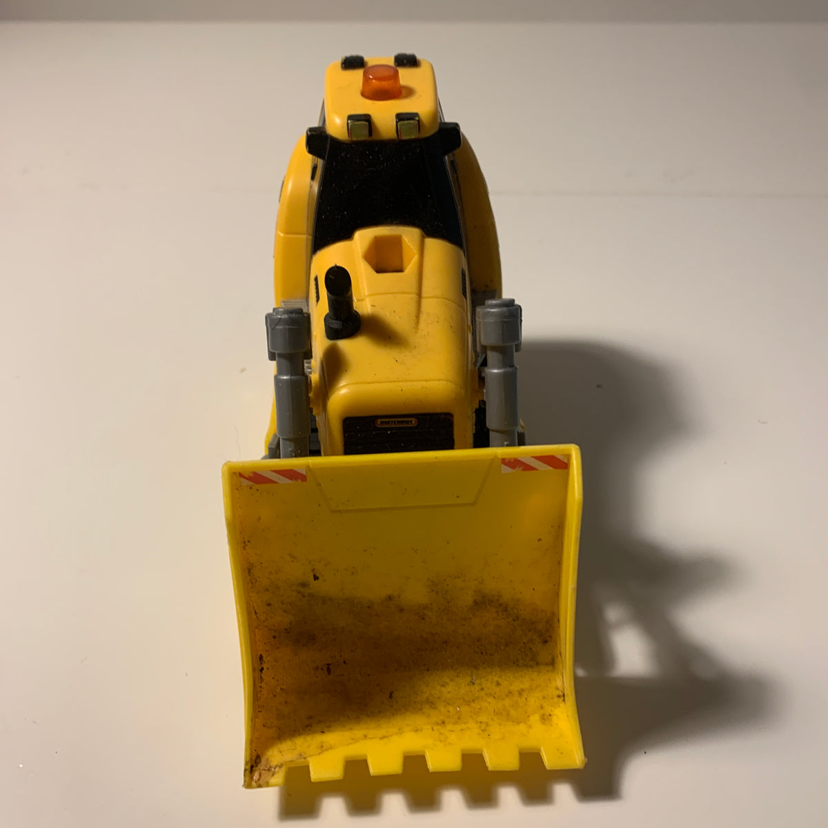Matchbox anleggsmaskin – gul hjullaster