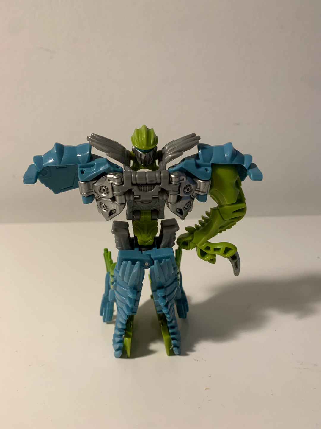 Transformers robotfigur – grønn/blå