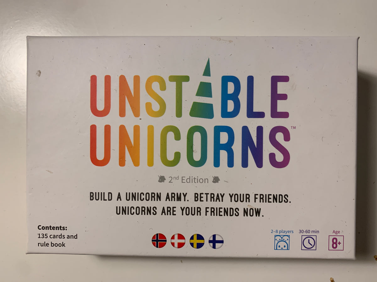 Unstable Unicorns 2nd Edition – kortspill