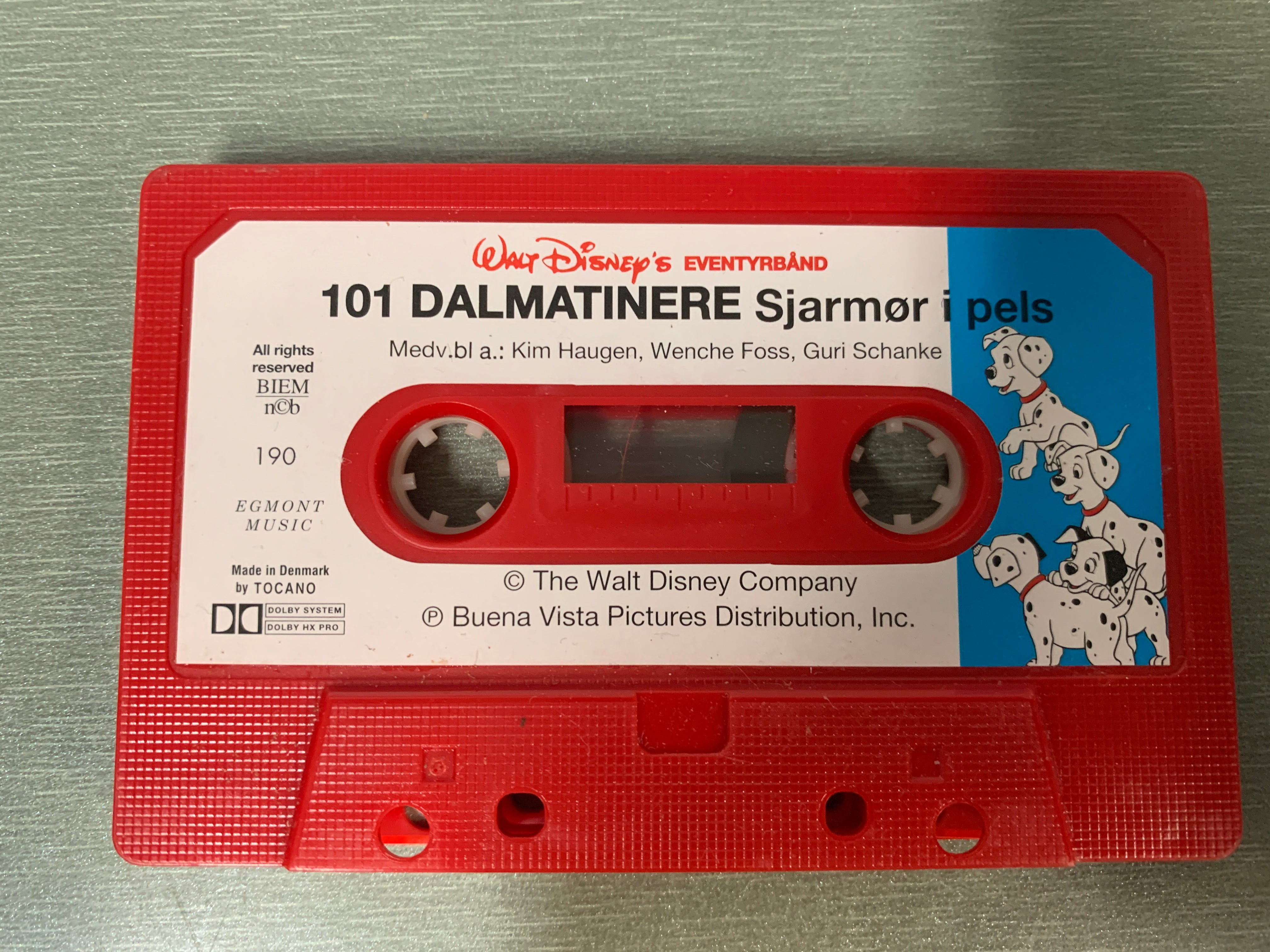 101 Dalmatinere – Sjarmør i pels – norsk lydbokkassett