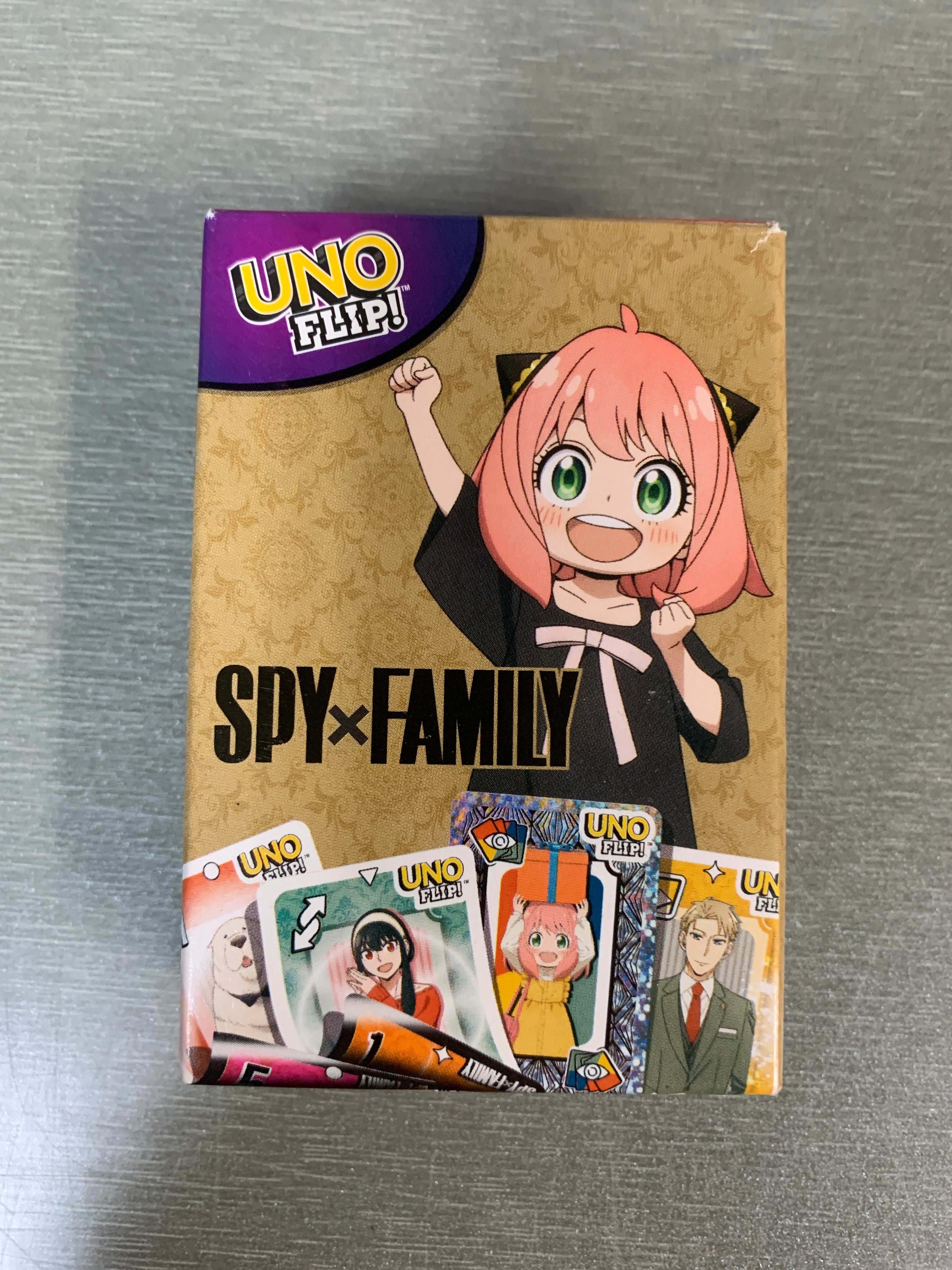 UNO Flip! Spy x Family kortspill