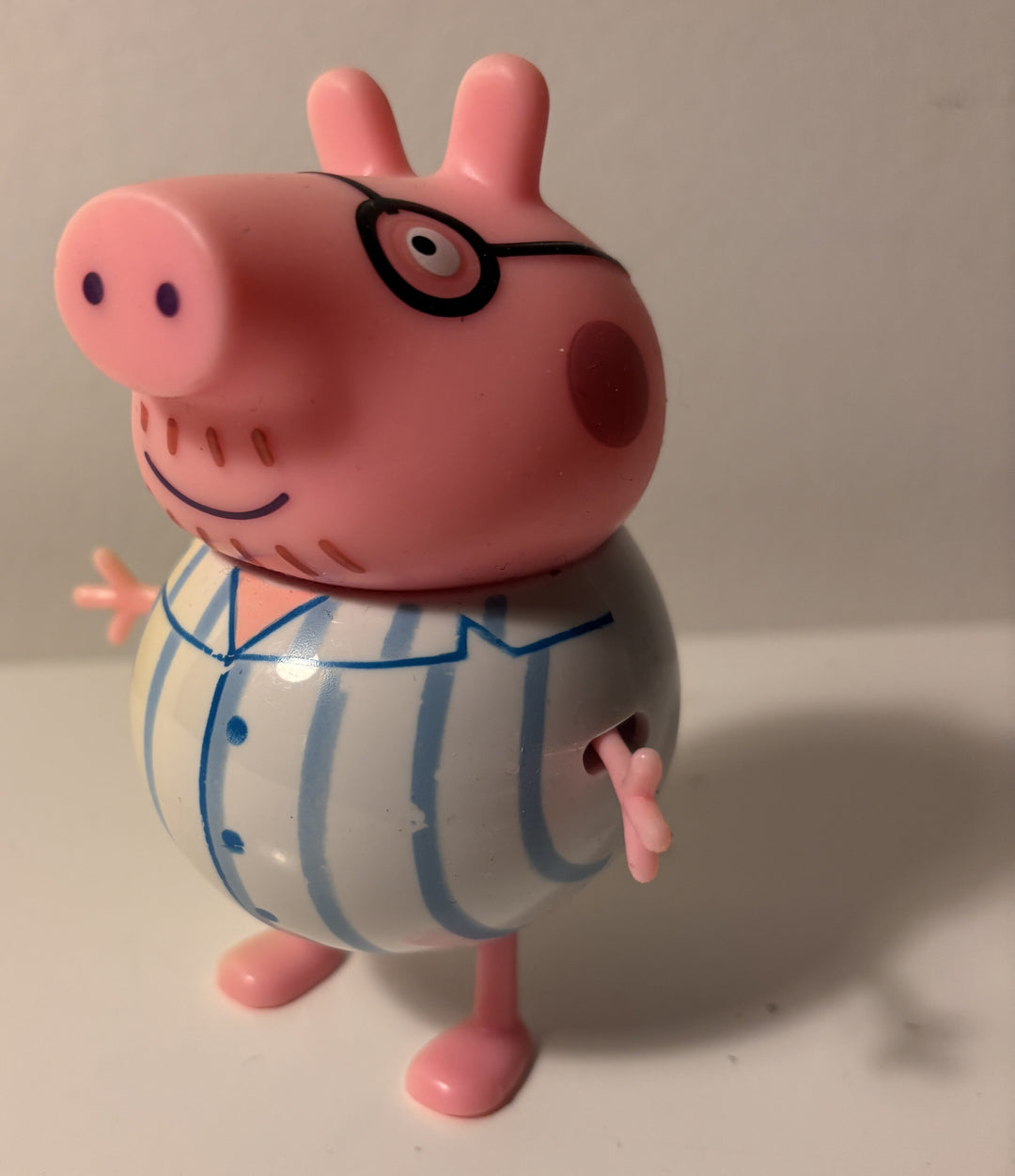 Peppa Gris – Pappa Gris i pysjamas, figur