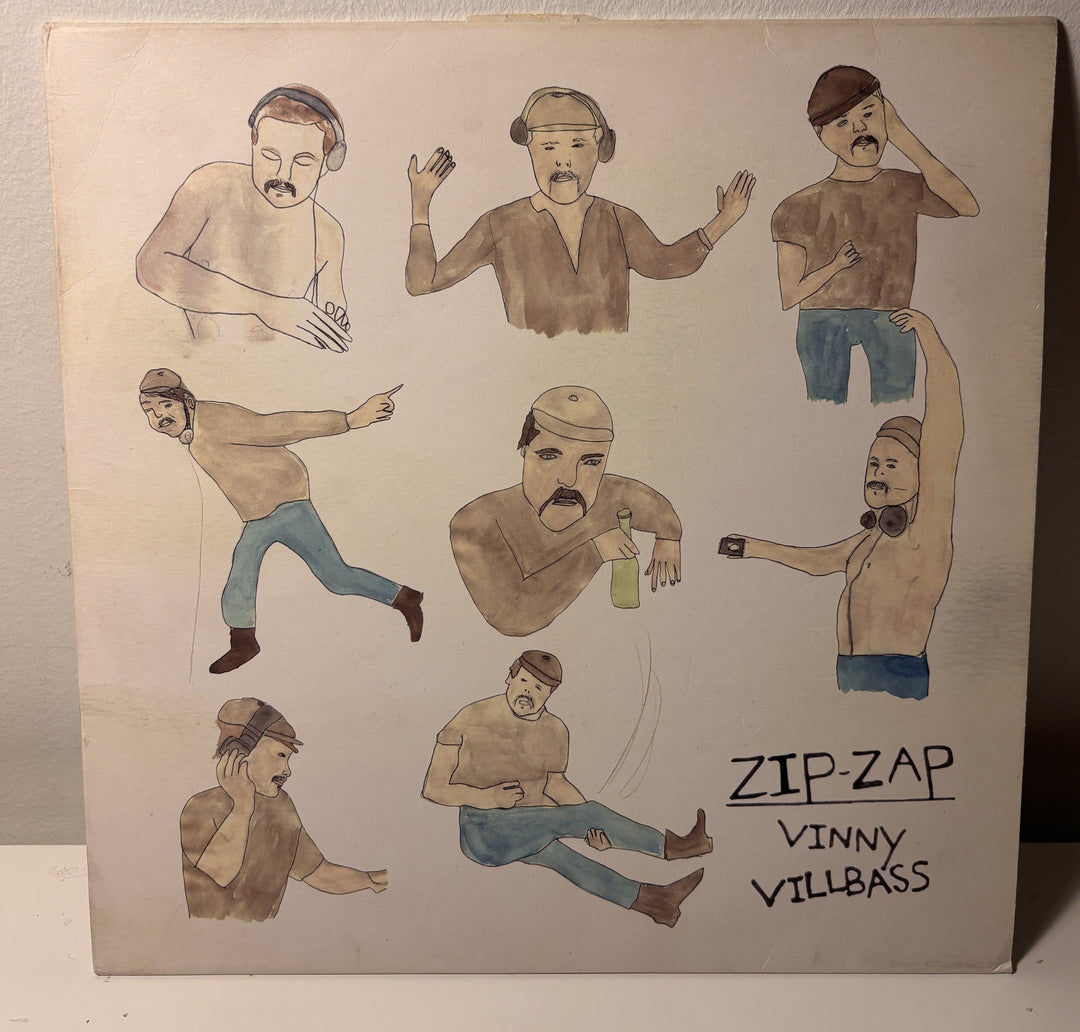 Vinny Villbass – Zip Zap – 12" vinyl