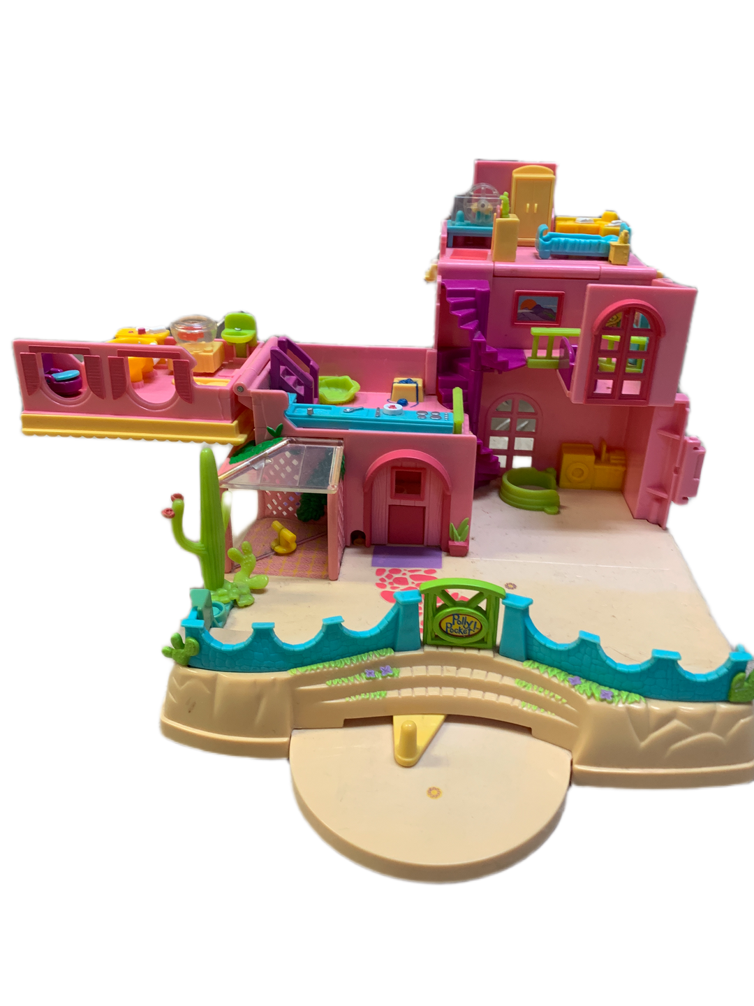 Polly Pocket Petland Hacienda Ranch House