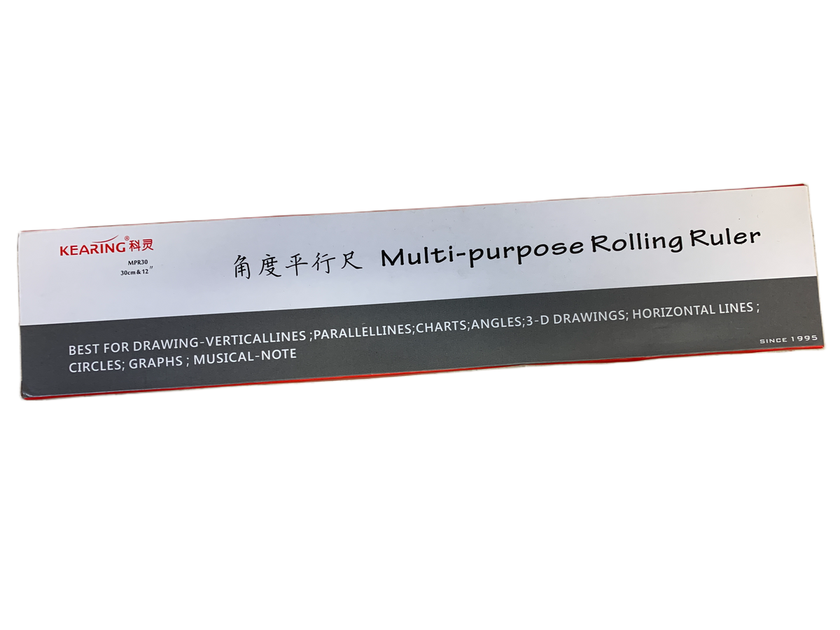 Kearing MPR30 Multi-purpose Rolling Ruler 30 cm