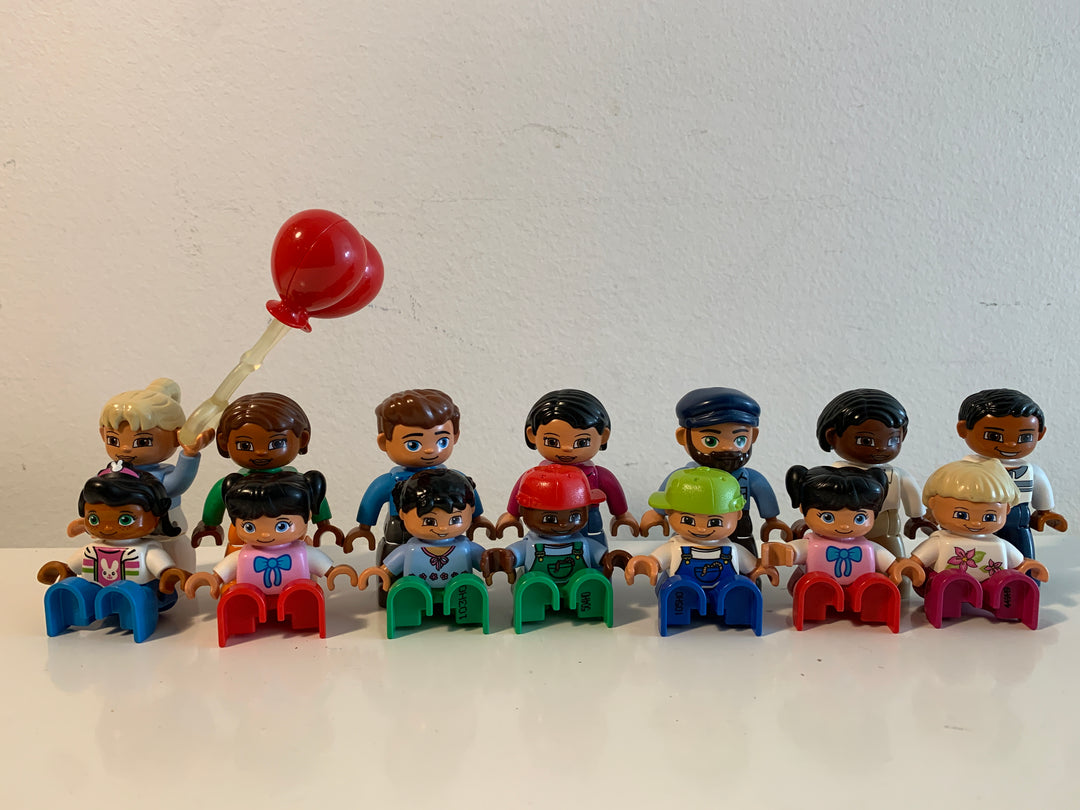 LEGO Duplo familieblanding med ballonger