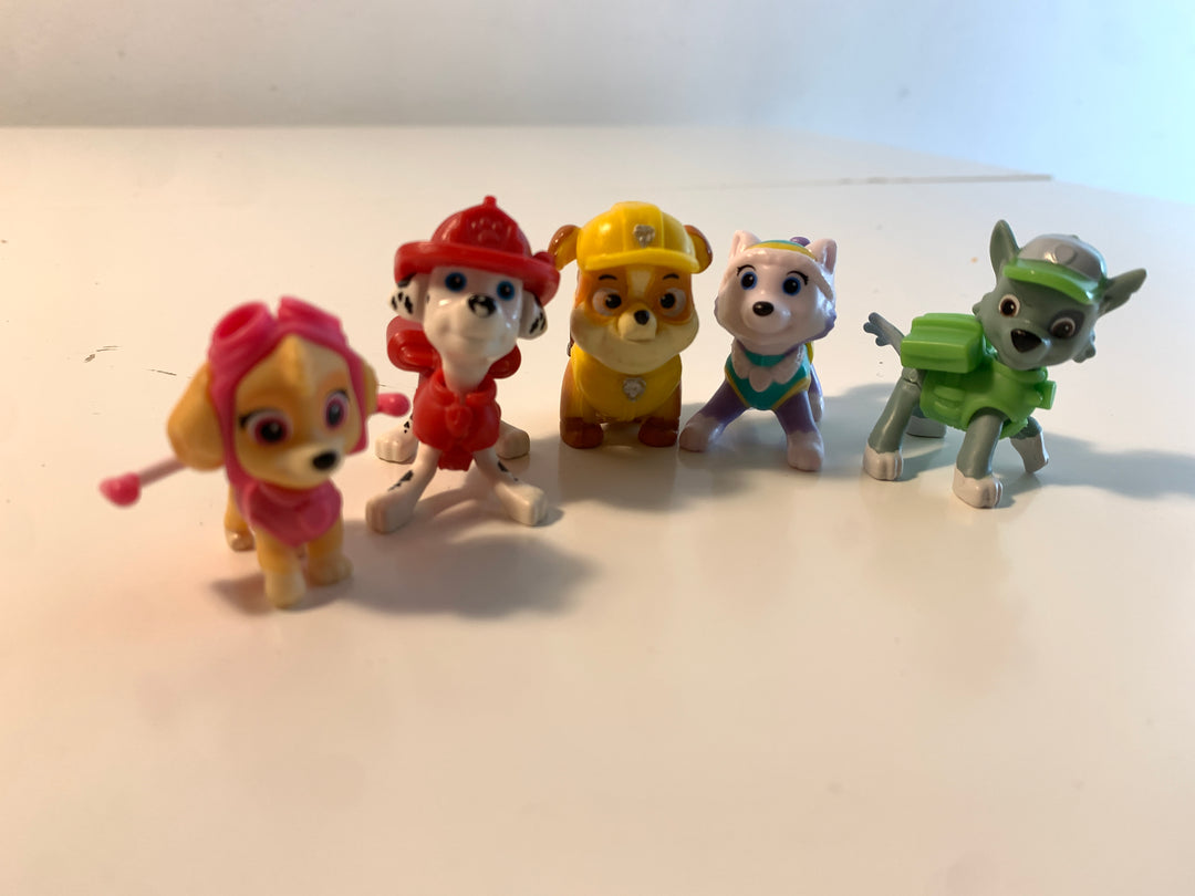 Paw Patrol minifigurer (5 stk.)