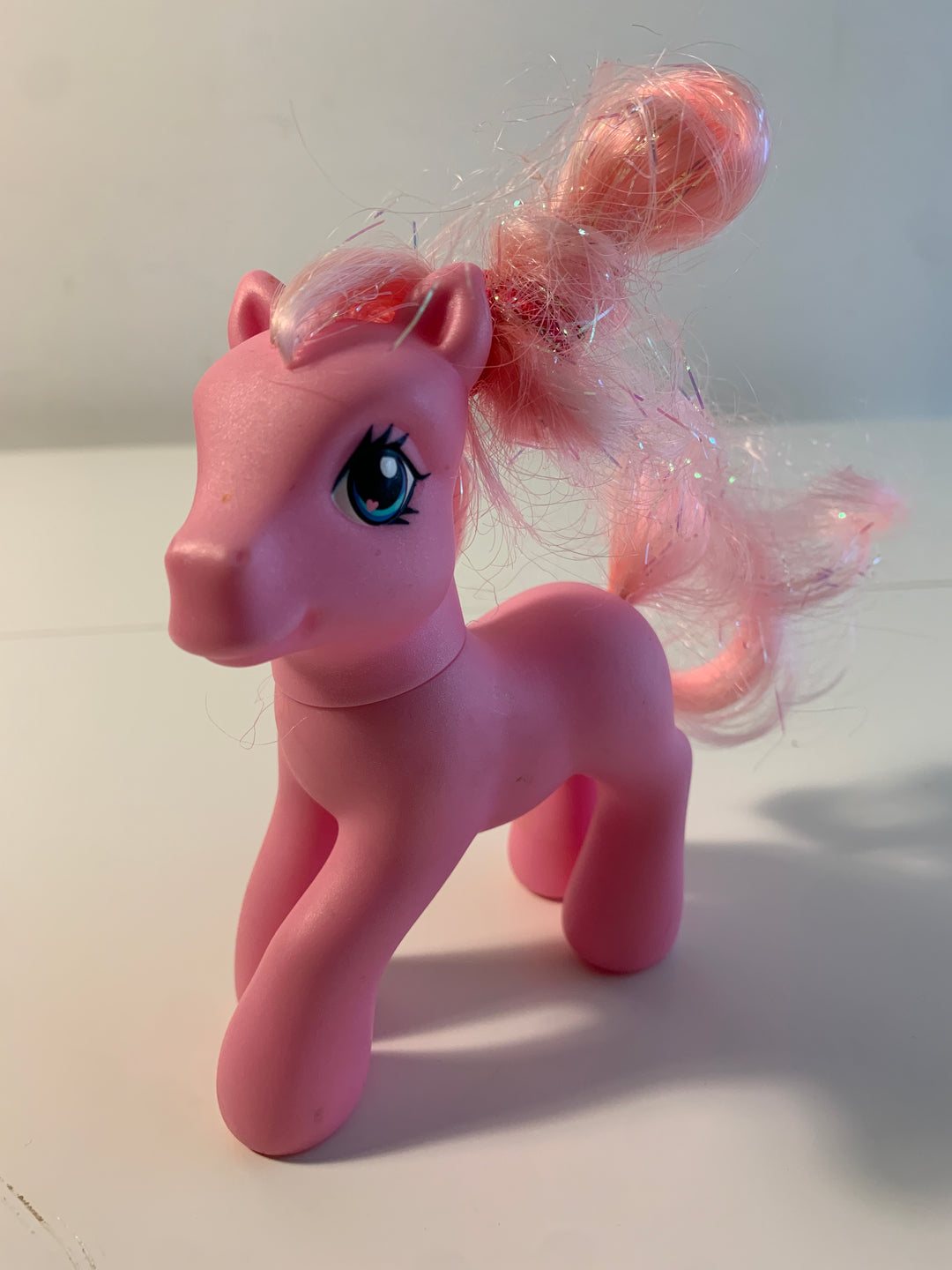 My Little Pony Rosa Pegasus / Hestefigur med glitterhår