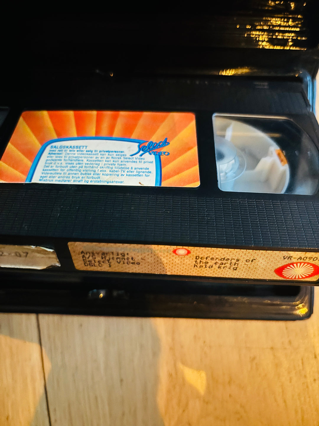 Defenders of the earth - Kald krig. 1987. VHS Big Box.