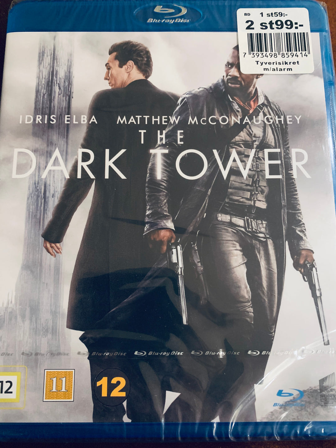 The Dark Tower. 2017. Blu-Ray. Ny i plast!