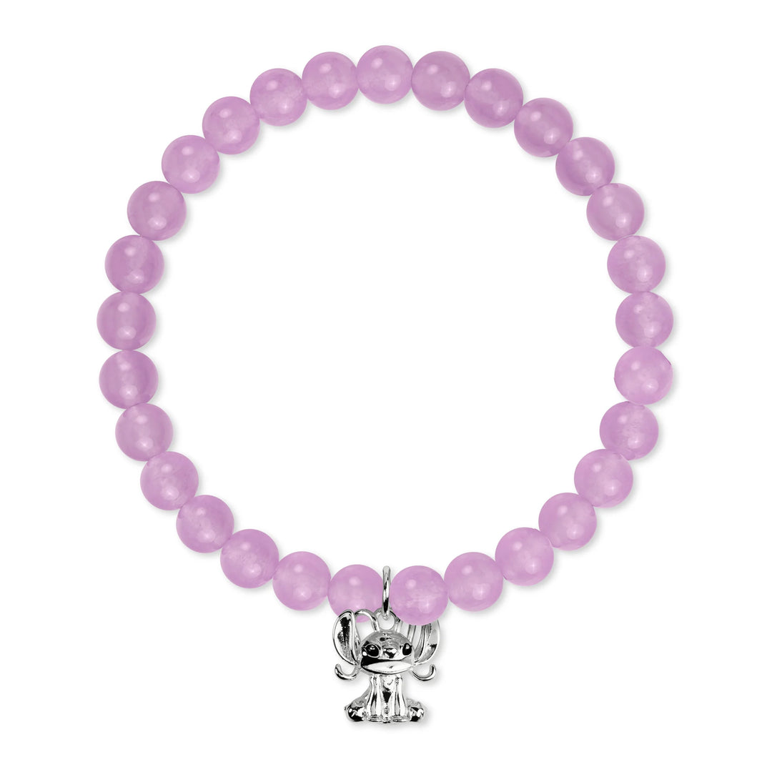 ANGEL - Beads Bracelet + Charm - Plated Brass