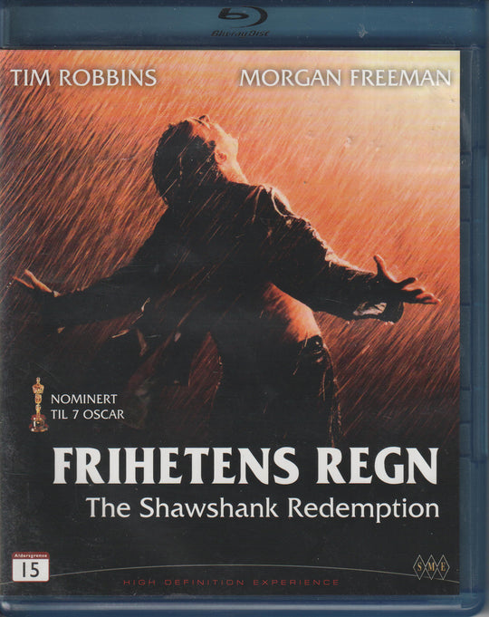 Frihetens regn (The Shawshank Redemption). 1994. Blu-ray.