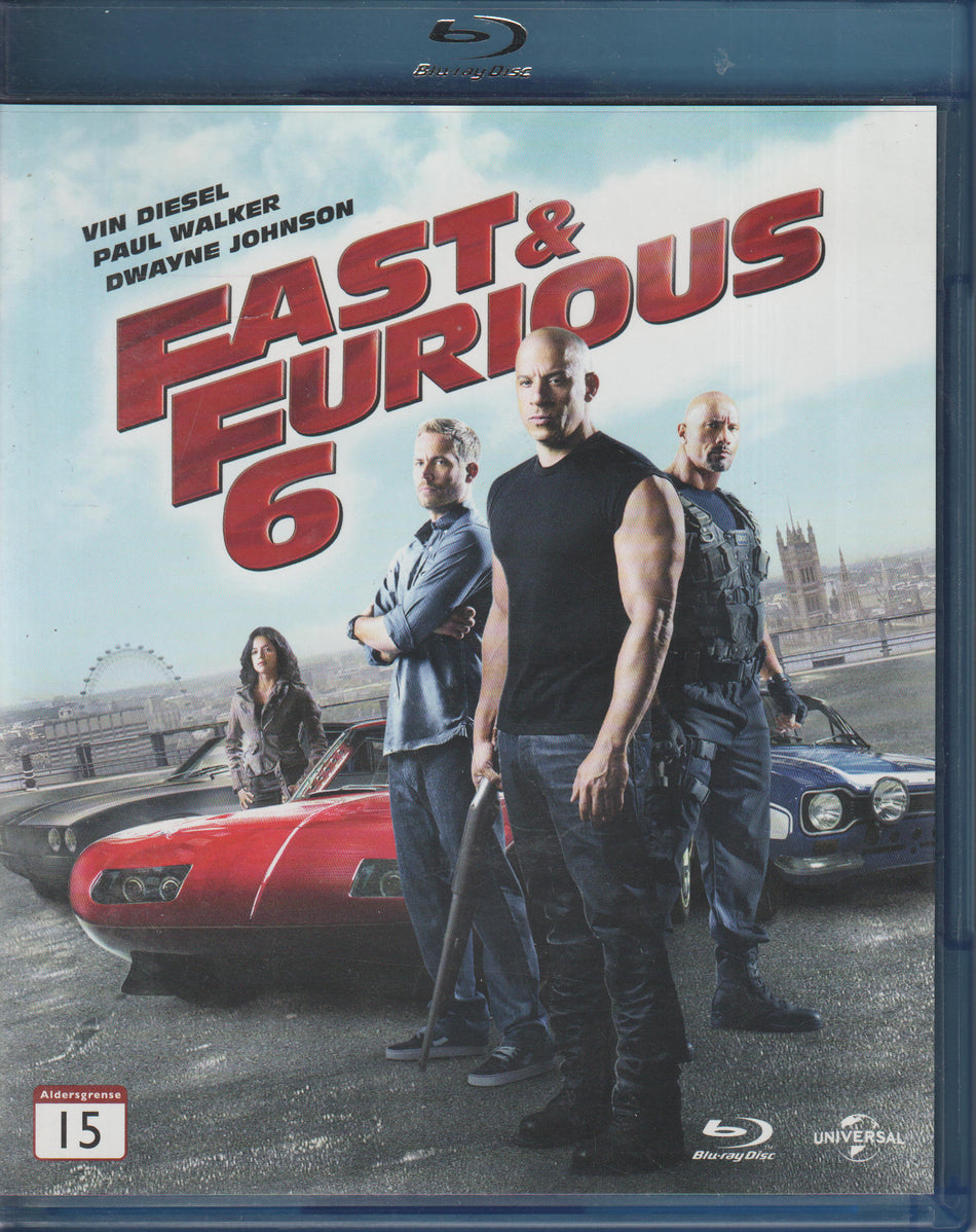 Fast & Furious 6. 2013. Blu-ray.
