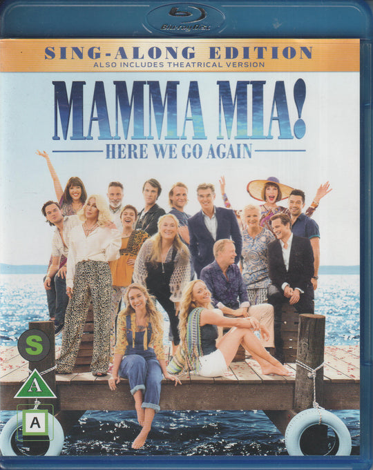 Mamma Mia! Here We Go Again. 2018. Blu-ray.