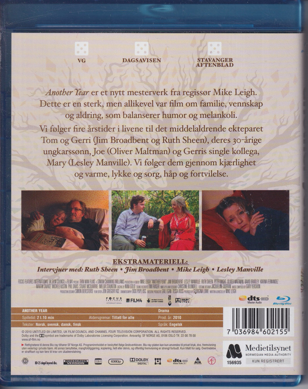 Another Year. 2010. Blu-ray.