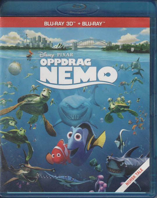 Oppdrag Nemo (Finding Nemo) 3D. 2003. Blu-ray.