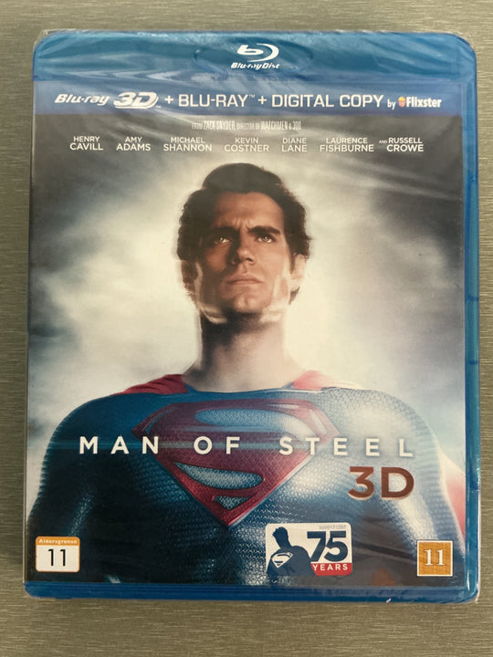 Man of Steel 3D. 2013. Blu-ray.