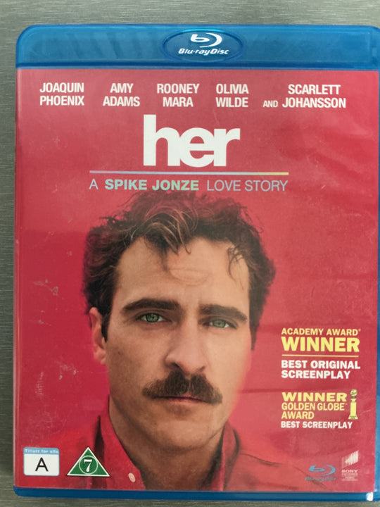 Her. 2013. Blu-ray.