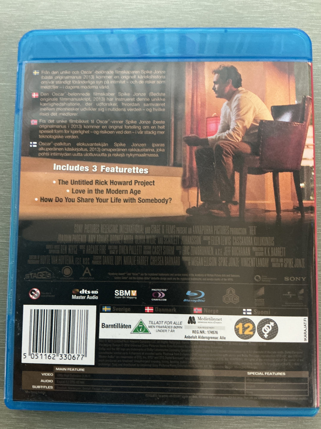 Her. 2013. Blu-ray.