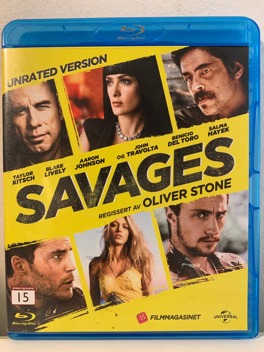 Savages: Unrated Version. 2012. Blu-ray.