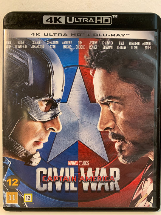 Captain America: Civil War. 2016. Blu-ray.
