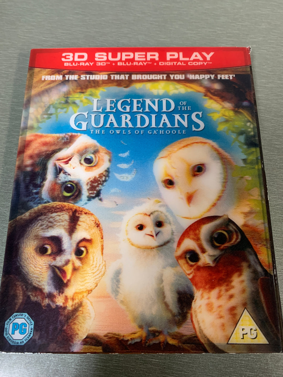 Legend of the Guardians: The Owls of Ga'Hoole 3D. 2010. Blu-ray.
