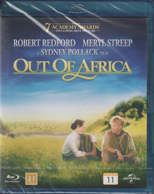 Out of Africa (Mitt Afrika). 1985. Blu-ray. Ny i plast!
