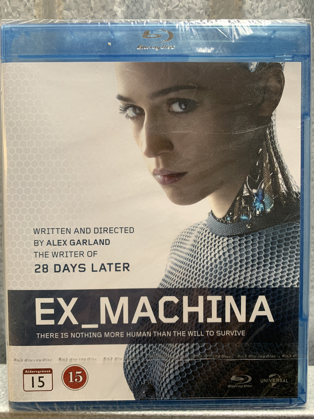 Ex Machina. 2014. Blu-ray. Ny i plast!