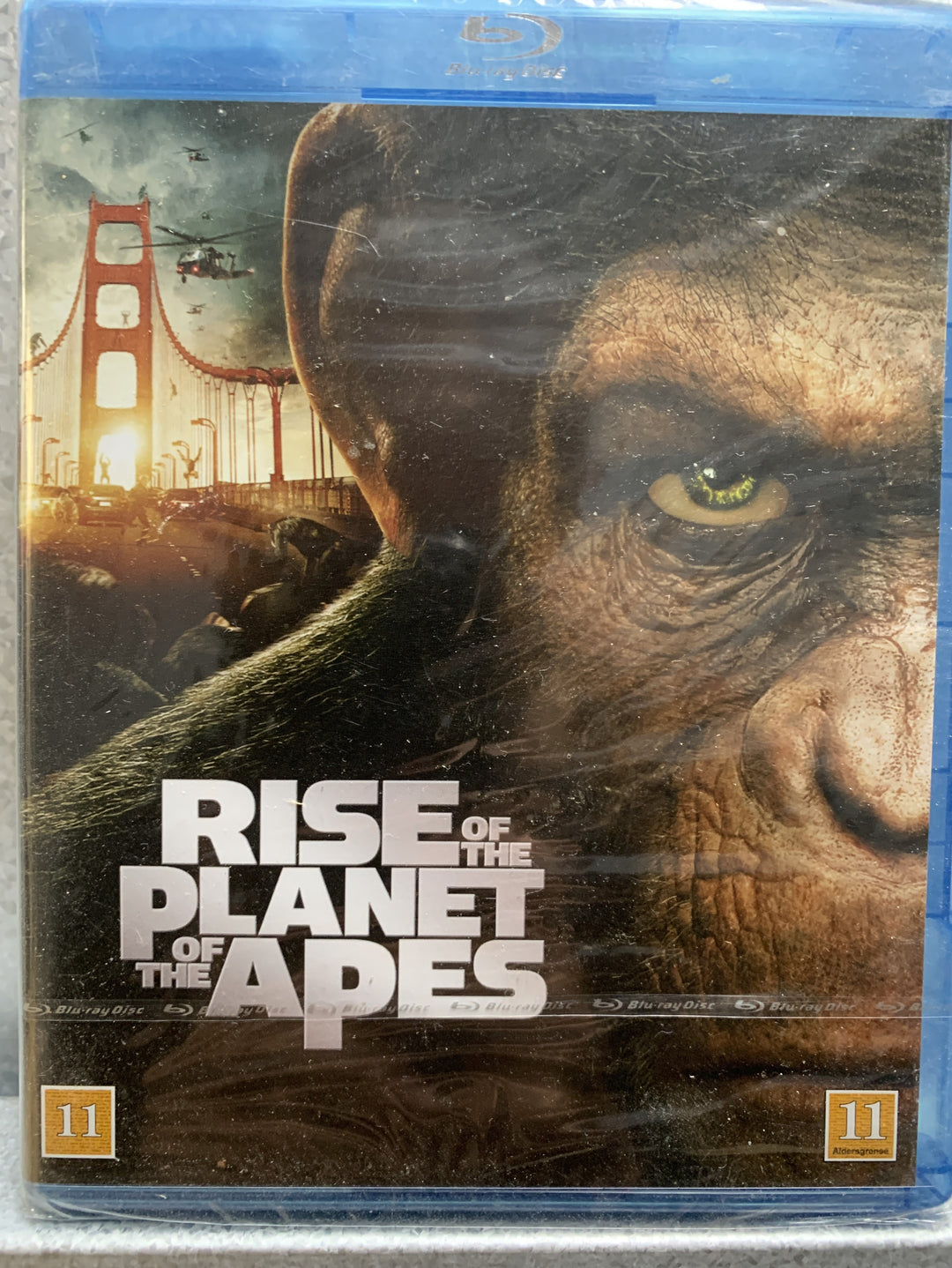 Rise of the Planet of the Apes. 2011. Blu-ray. Ny i plast!