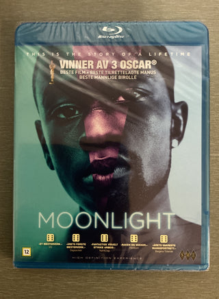Moonlight. 2016. Blu-ray. Ny i plast!