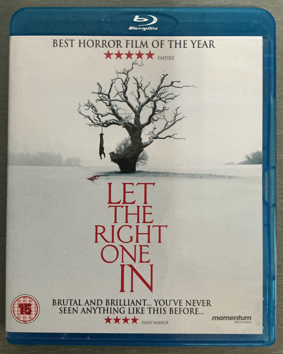Let the Right One In (La den rette komme inn). 2008. Blu-ray.