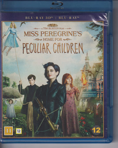 Miss Peregrine's Home for Peculiar Children. 2016. Blu-ray 3D + Blu-ray.