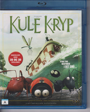 Kule kryp (Minuscule: La vallée des fourmis perdues). 2013. Blu-ray 3D + Blu-ray.